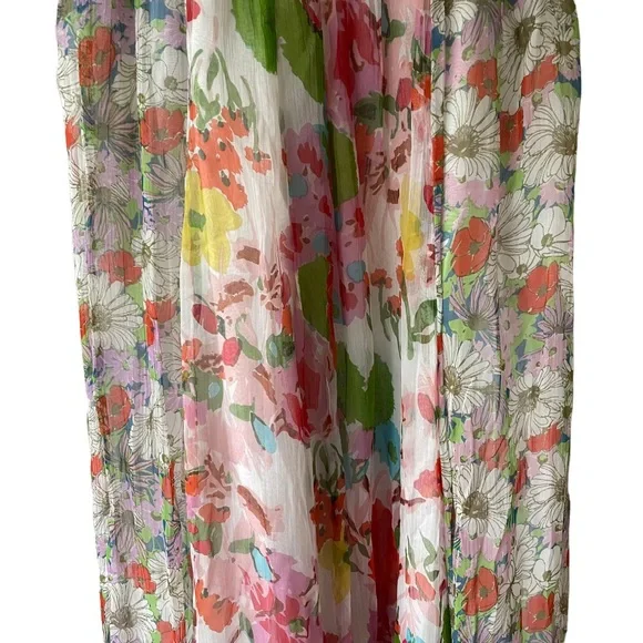 Anthropologie Malibu floral maxi dress size 4 - Picture 9 of 15